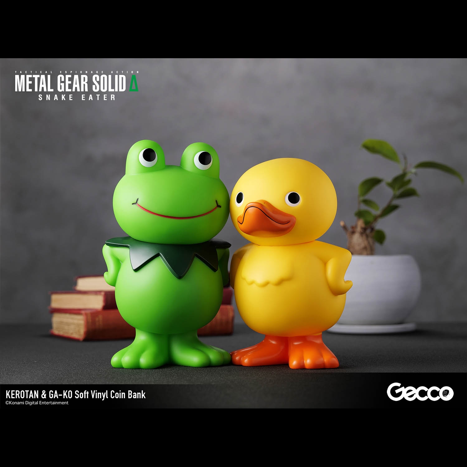 METAL GEAR SOLID Δ: SNAKE EATER, KEROTAN Soft Vinyl Coin Bank